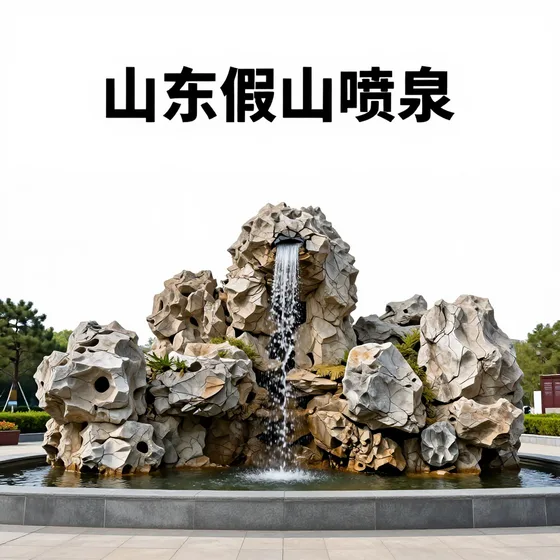 山东假山喷泉